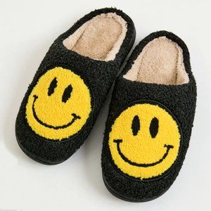 Smiley Sherpa Slippers
